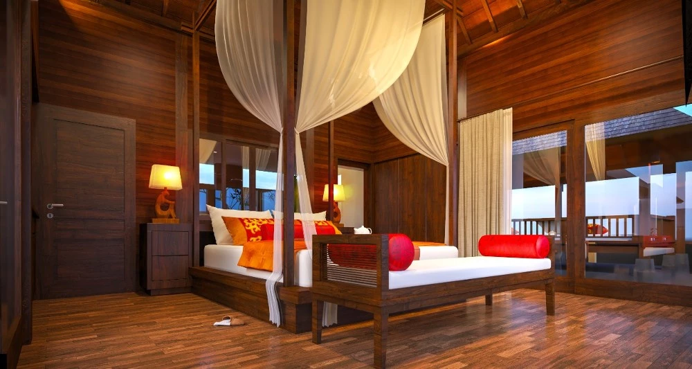 Bedroom Triyana Resort Munduk Bali